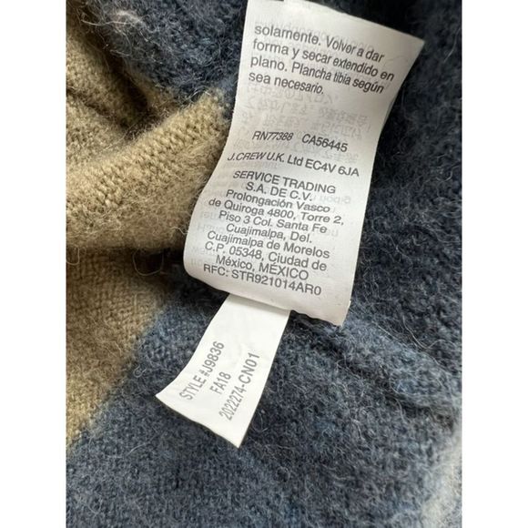 Madewell Kent Striped Cardigan Sweater in Coziest Large - Picture 6 of 8